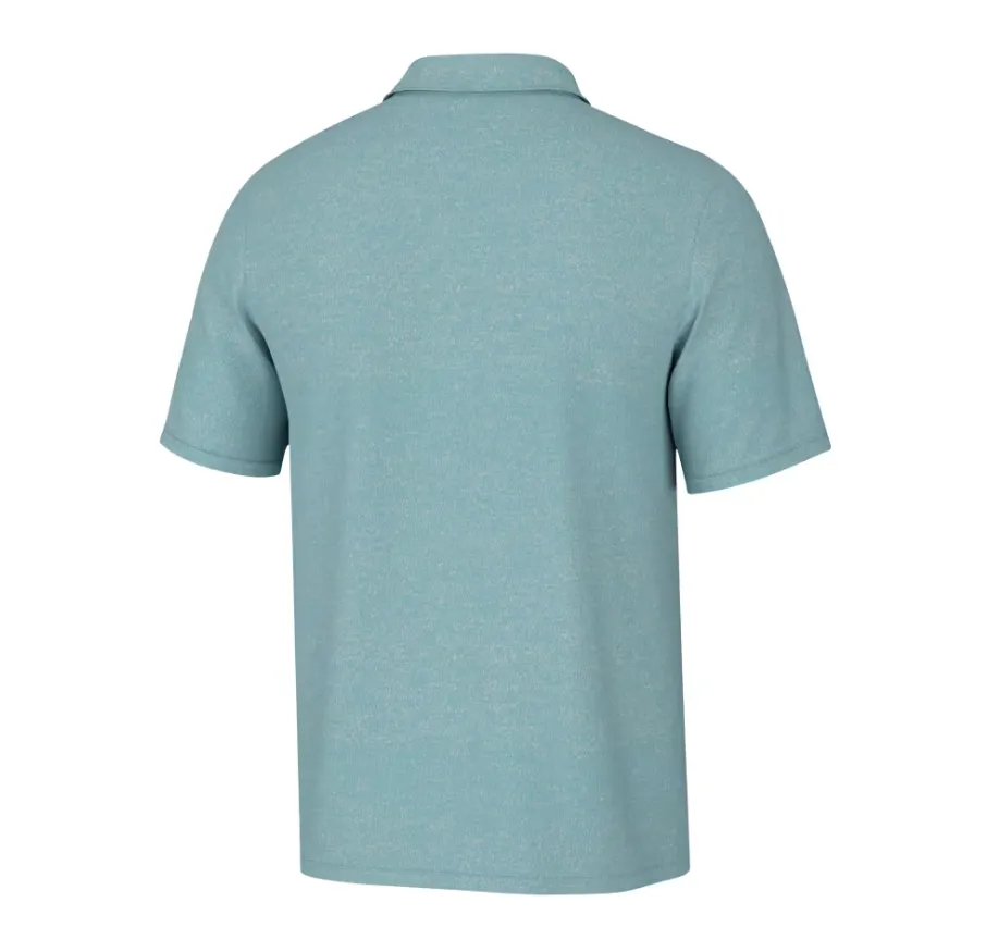 Huk Pursuit Heather Polo