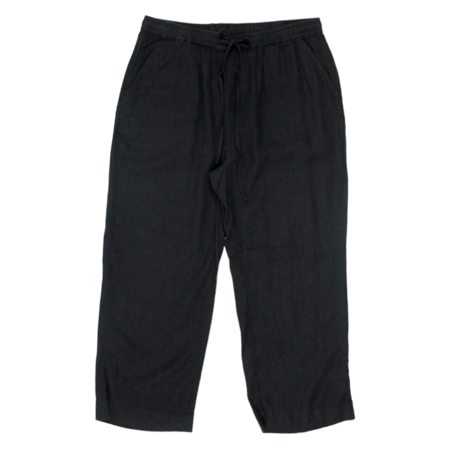 Hush Black Irina Linen Mix Trousers