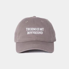 IDEA Techno Is My Boyfriend Hat - Charcoal