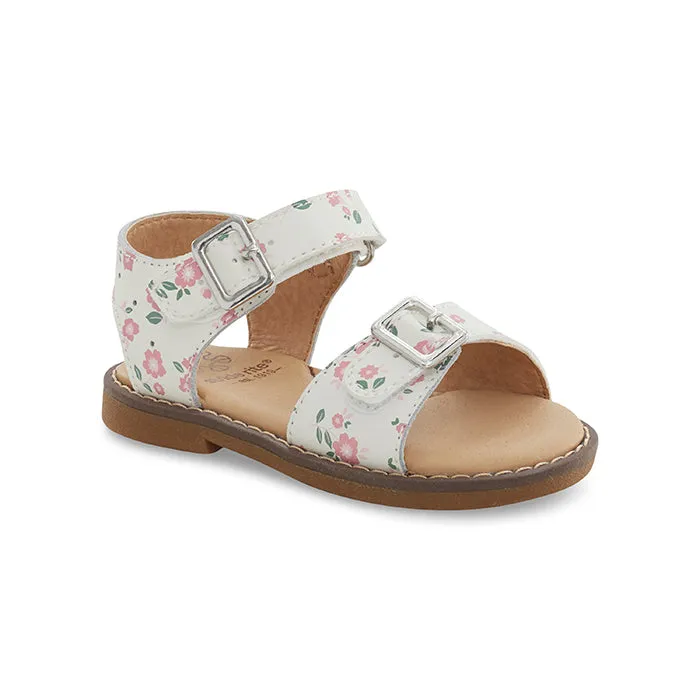 Infant Girl Stride Rite SR Alina in White Floral