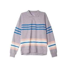 Isso Striped Polo Sweatshirt