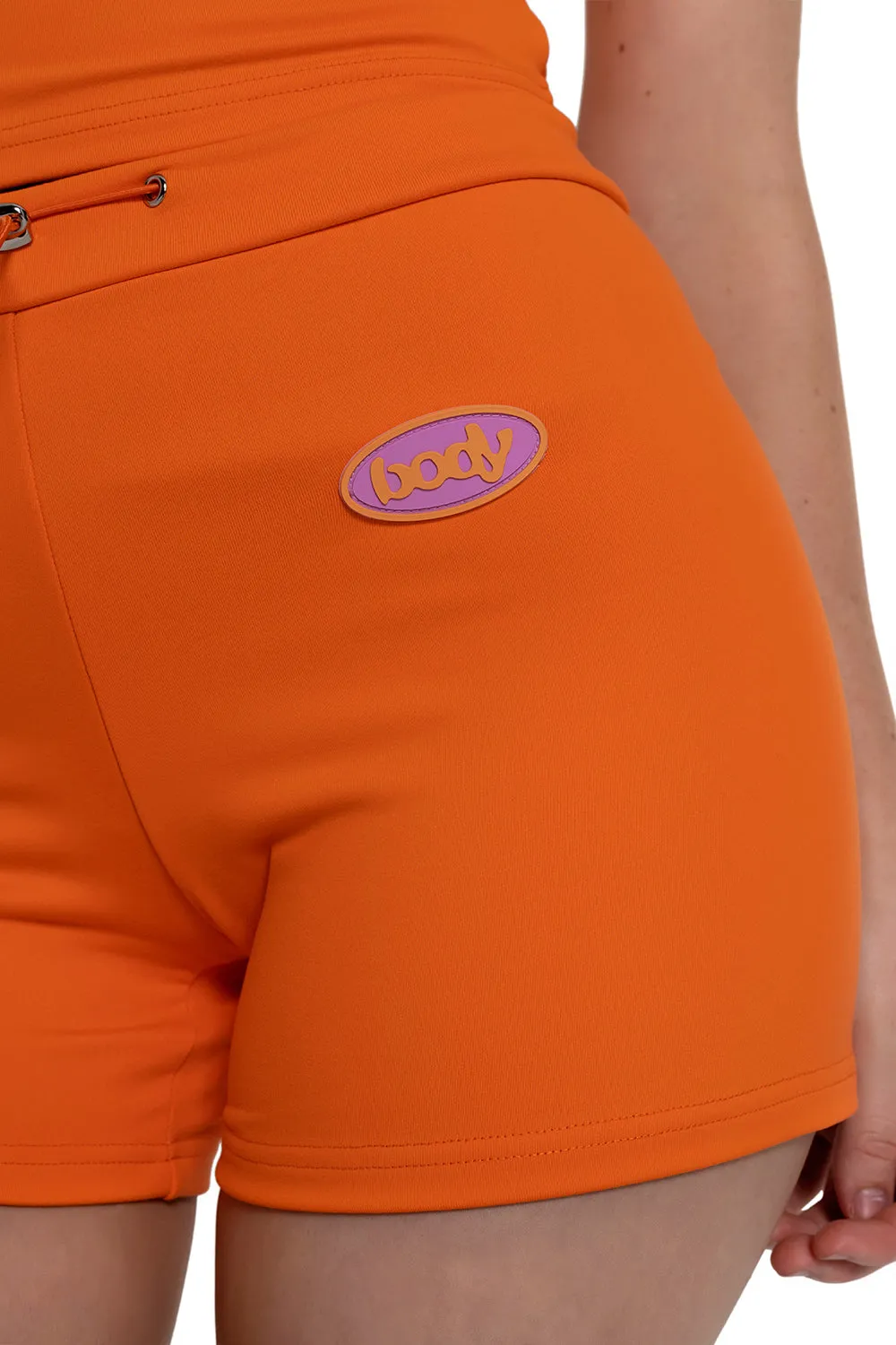 IT GIRL TUBE SHORTS (ORANGE)