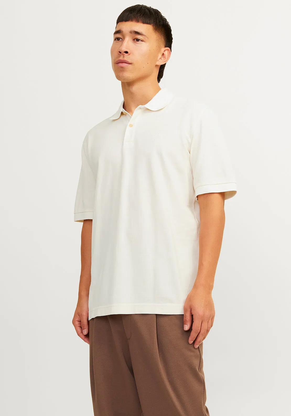 Jack & Jones William Polo Shirt, Off White