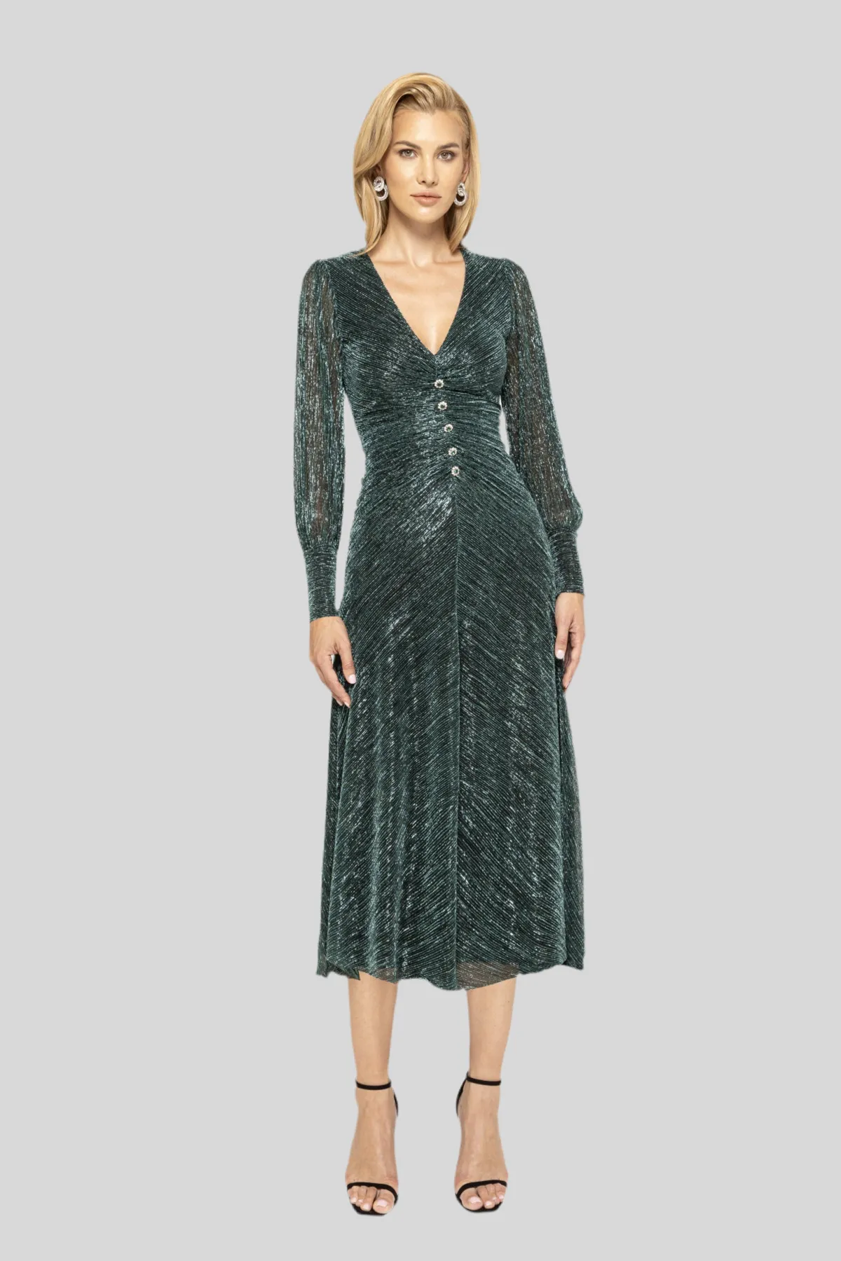 Sparkling Jade Dress