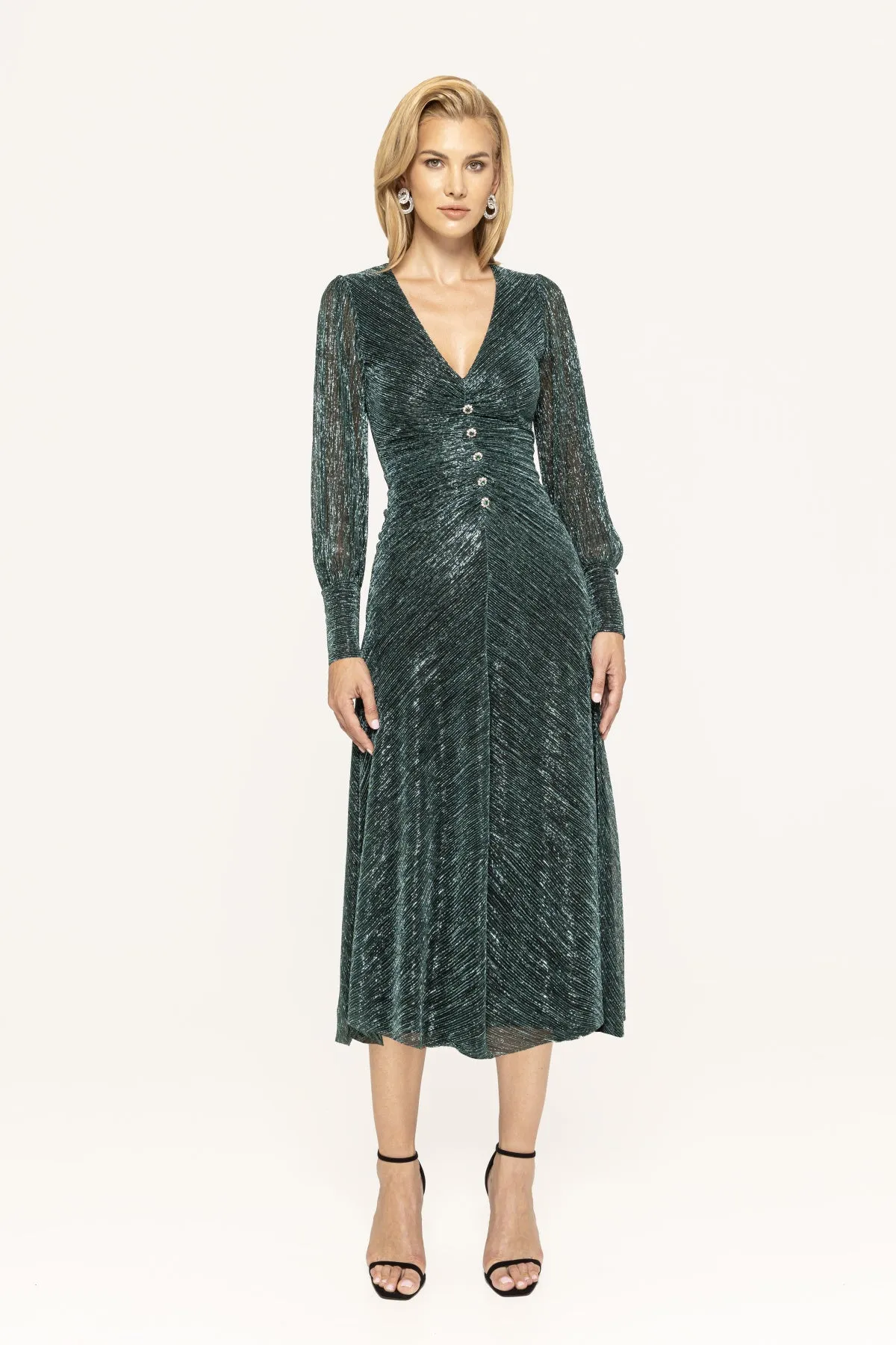 Sparkling Jade Dress