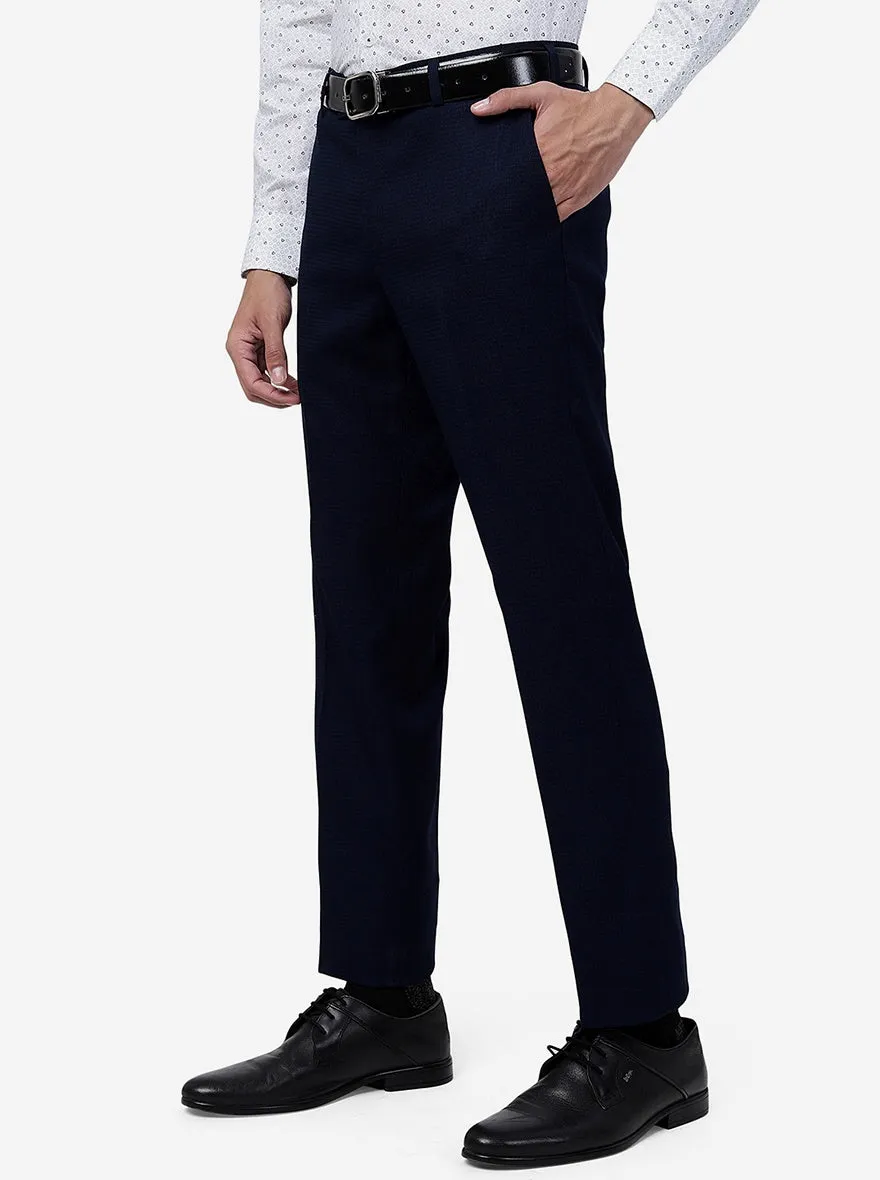 Blue Slim Fit Trouser