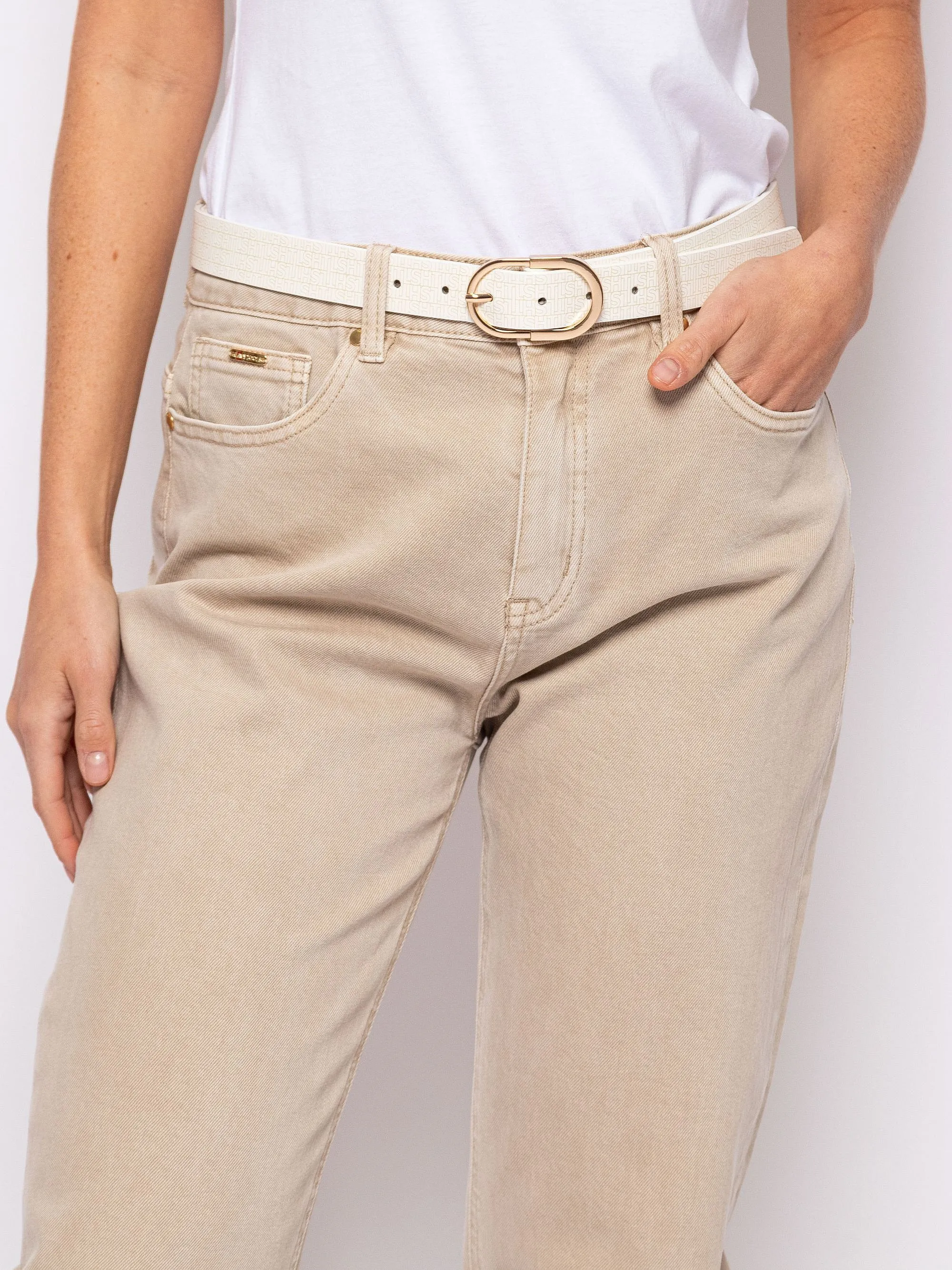 jeans Heavy Tools Fiorenza - Sand - women´s