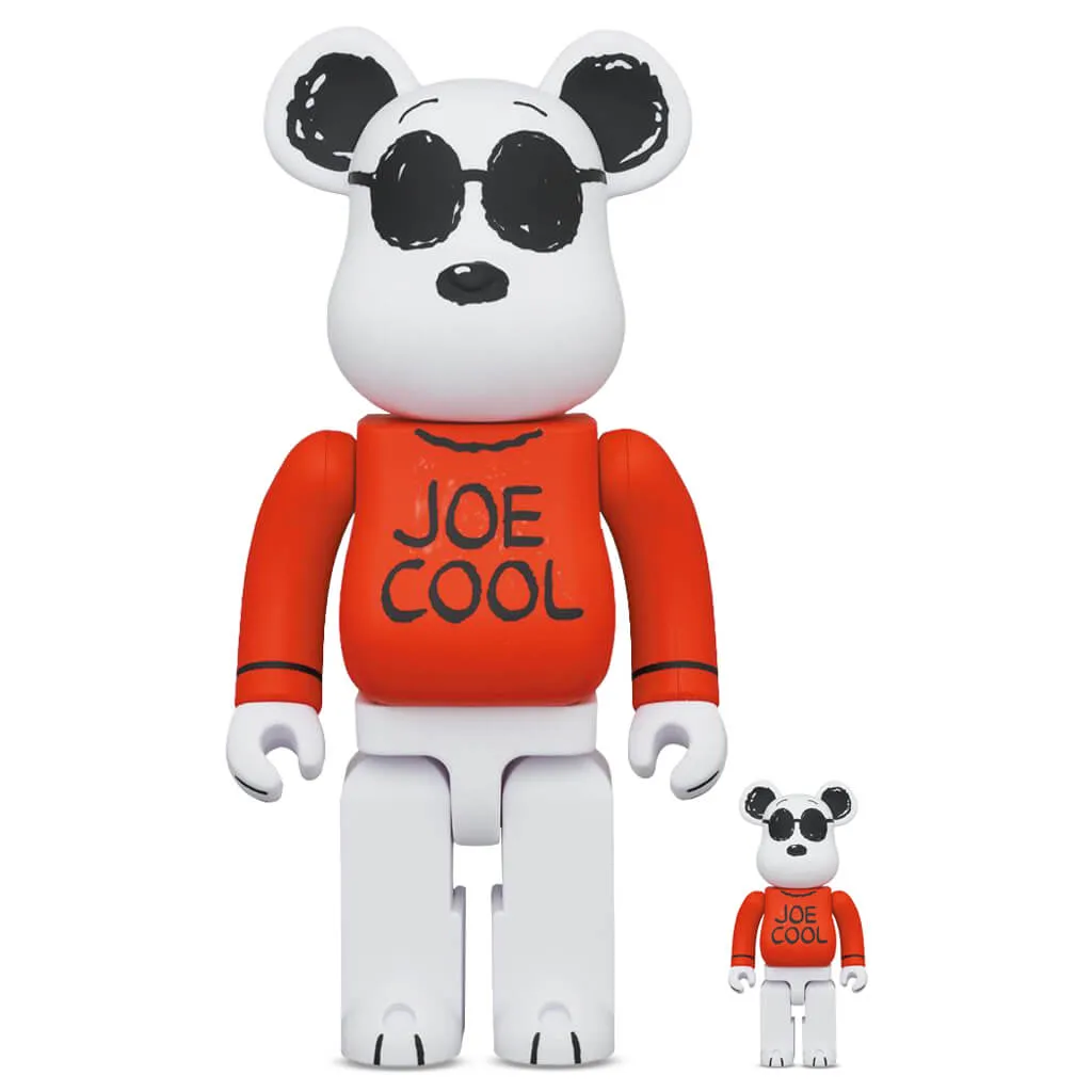 Joe Cool 100% & 400% BE@RBRICK Set