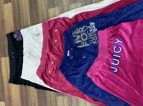 Juicy Couture Trousers/Tops - 16 Pieces