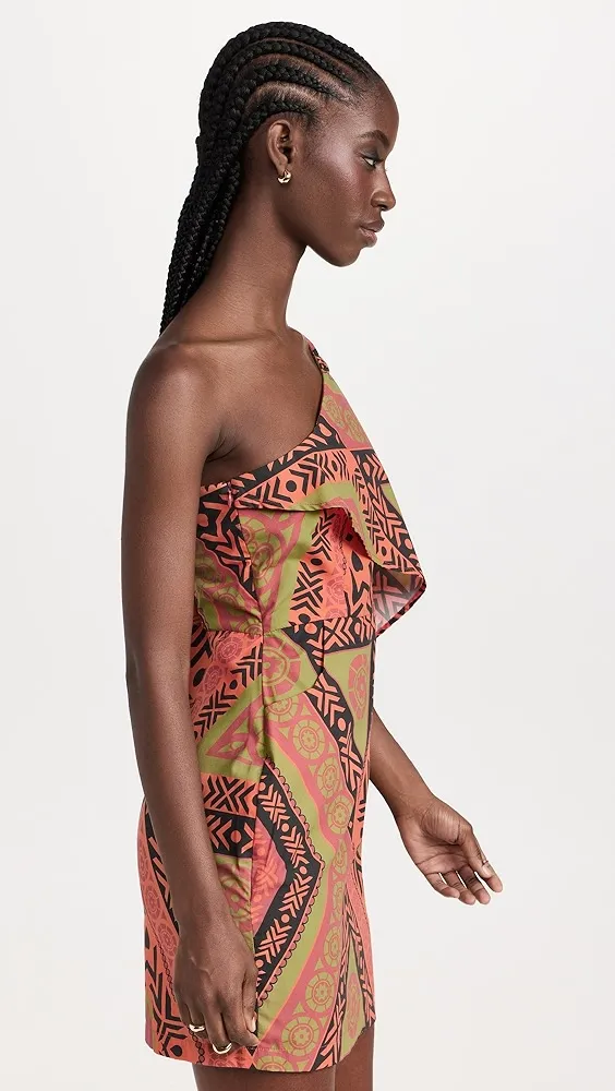 KAHINDO   Kivu One Shoulder Dress 