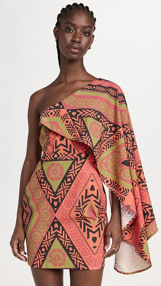 KAHINDO   Kivu One Shoulder Dress 