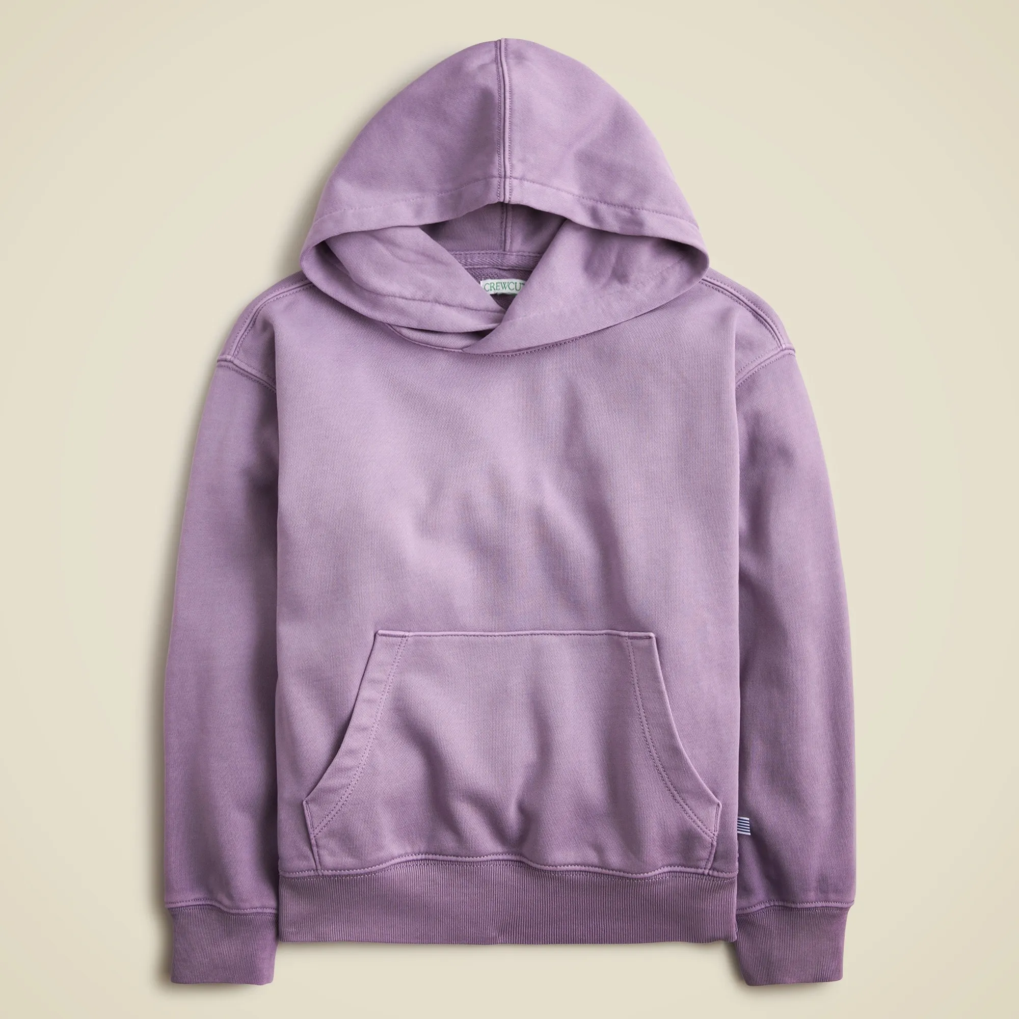 KID by Crewcuts garment-dyed hoodie