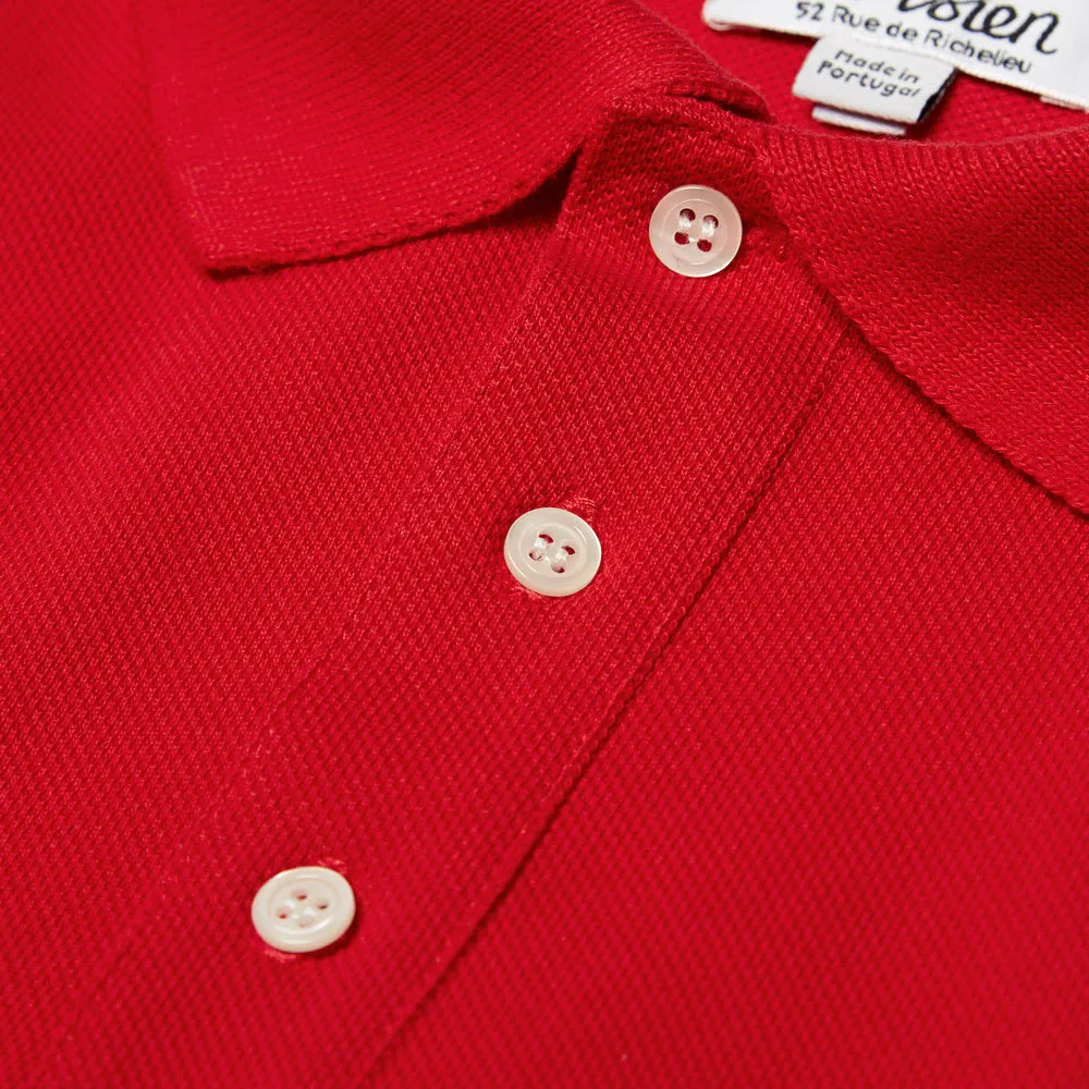 Red Kitsuné Parisien Classic Polo Shirt