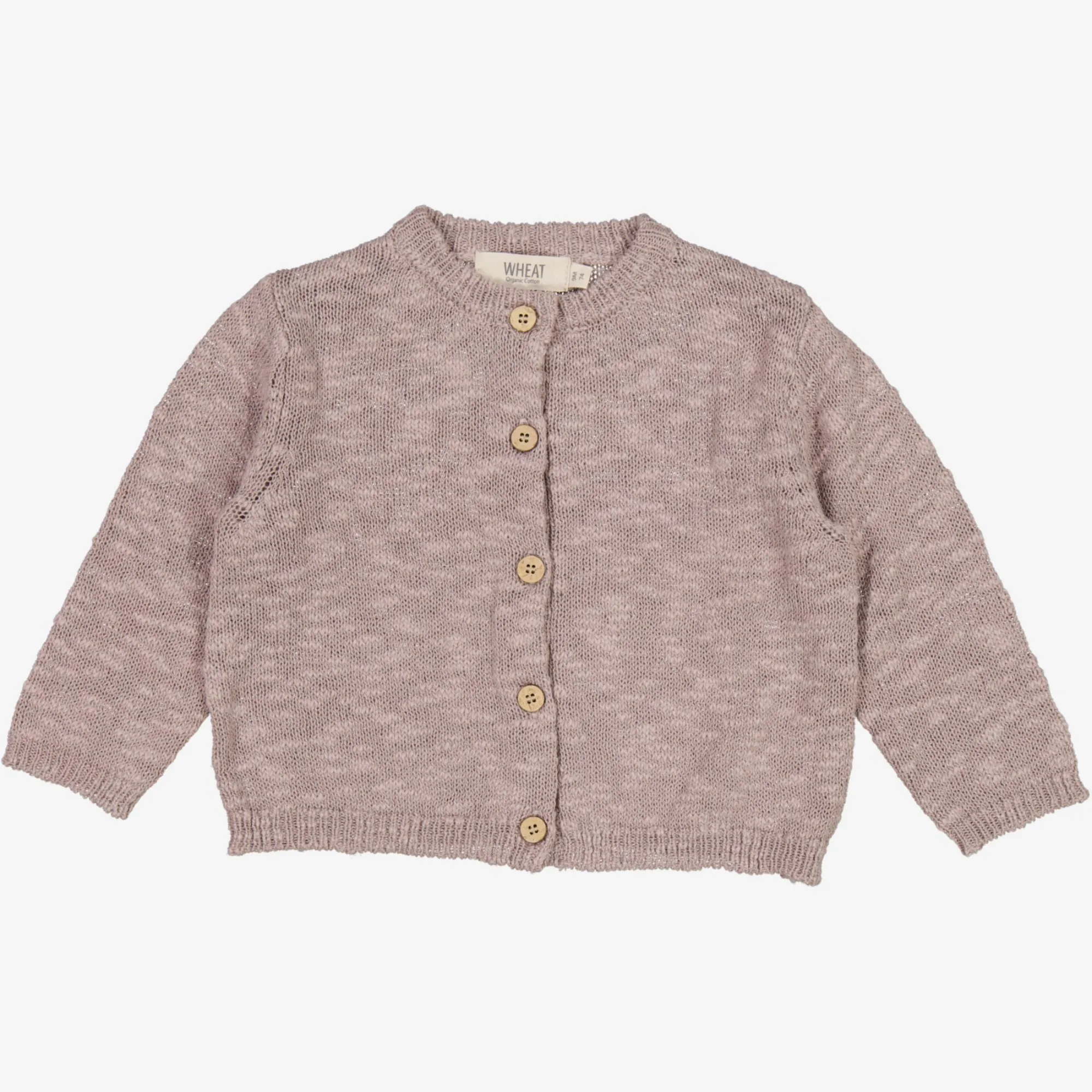 Knit Cardigan Mille | Baby - purple dove