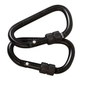 Kombat UK 8mm Locking Carabiner Pair