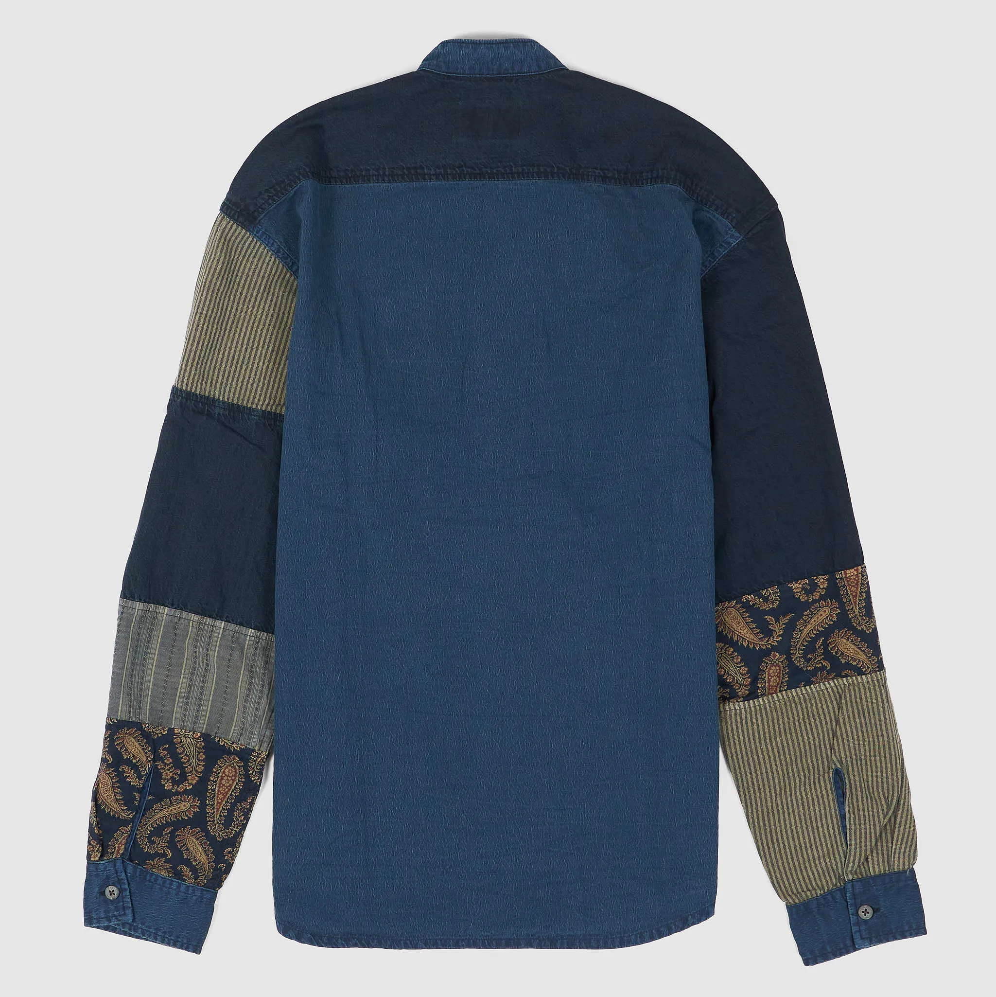 KRM Indigo Patchwork Shirt