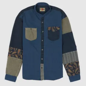 KRM Indigo Patchwork Shirt