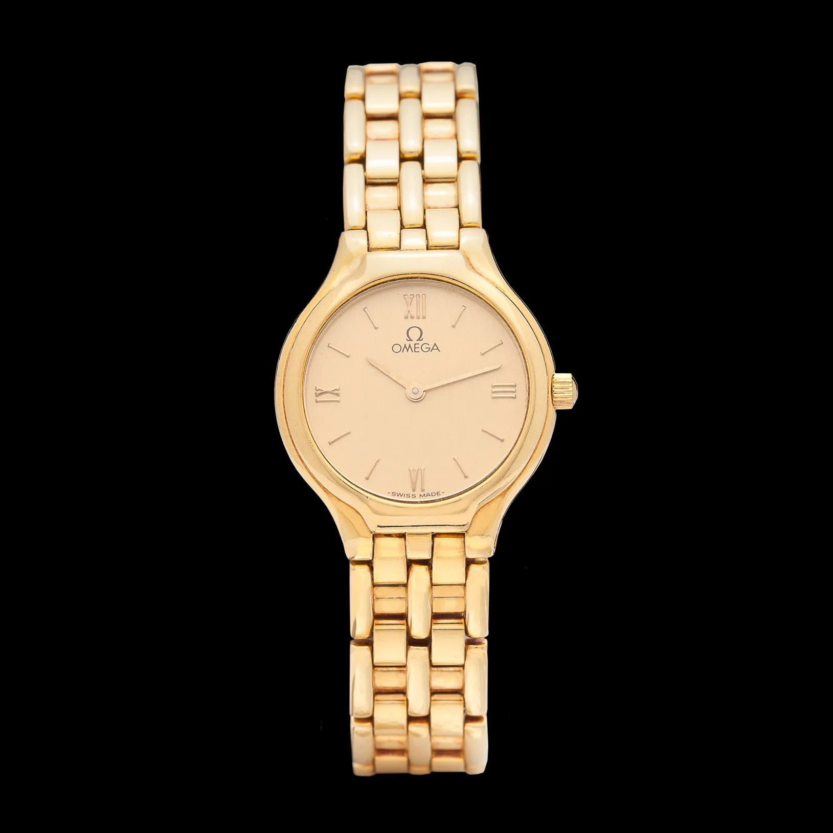 Ladies Omega 18Kt Gold Watch