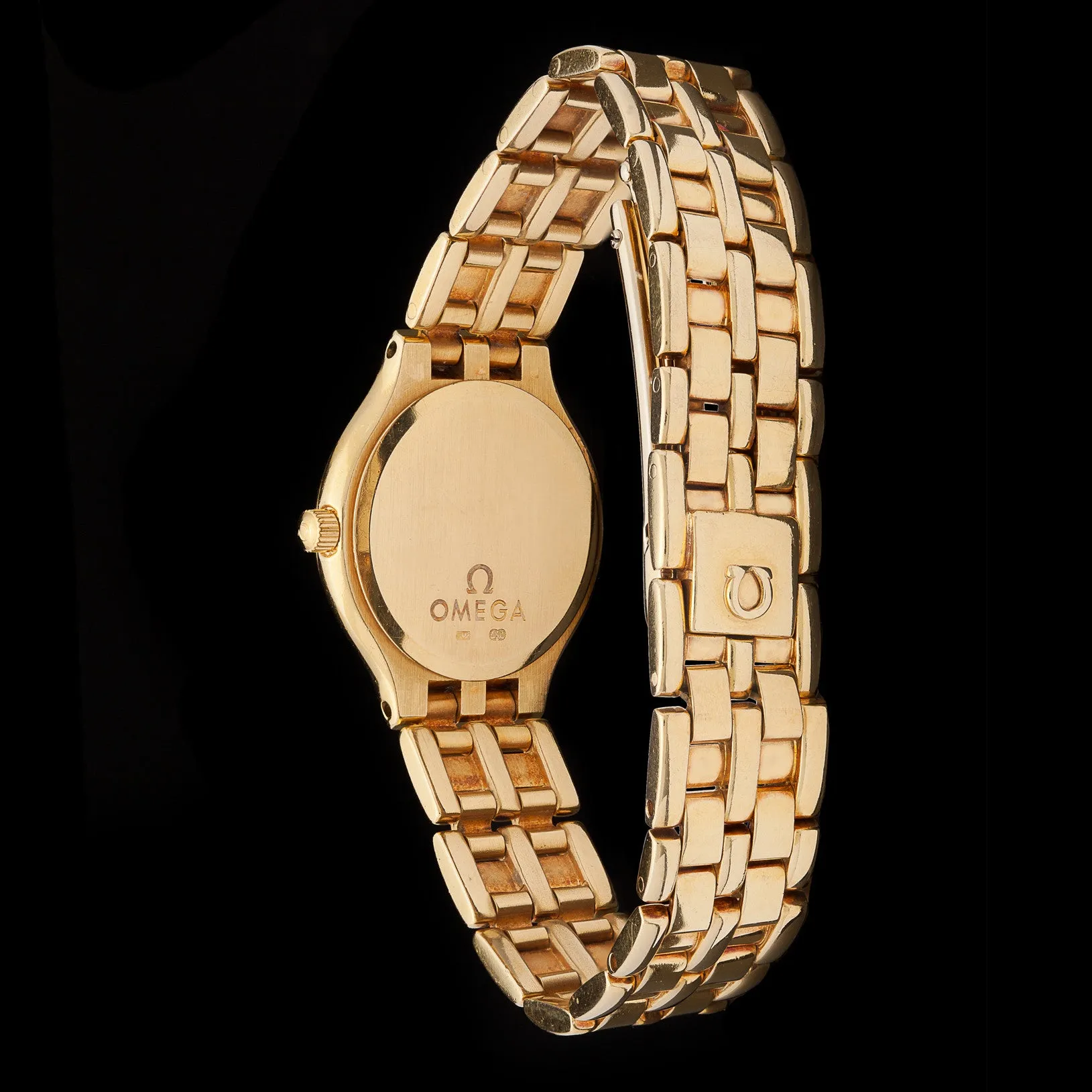 Ladies Omega 18Kt Gold Watch