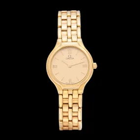 Ladies Omega 18Kt Gold Watch