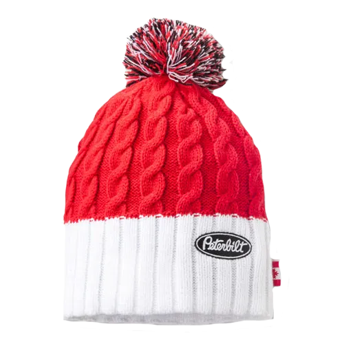 Ladies Scarlet Pom Toque