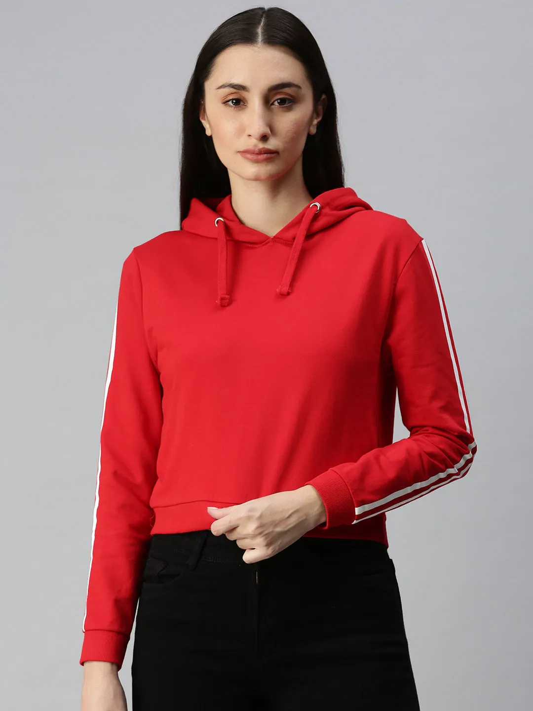 Ladies Sweatshirt Red