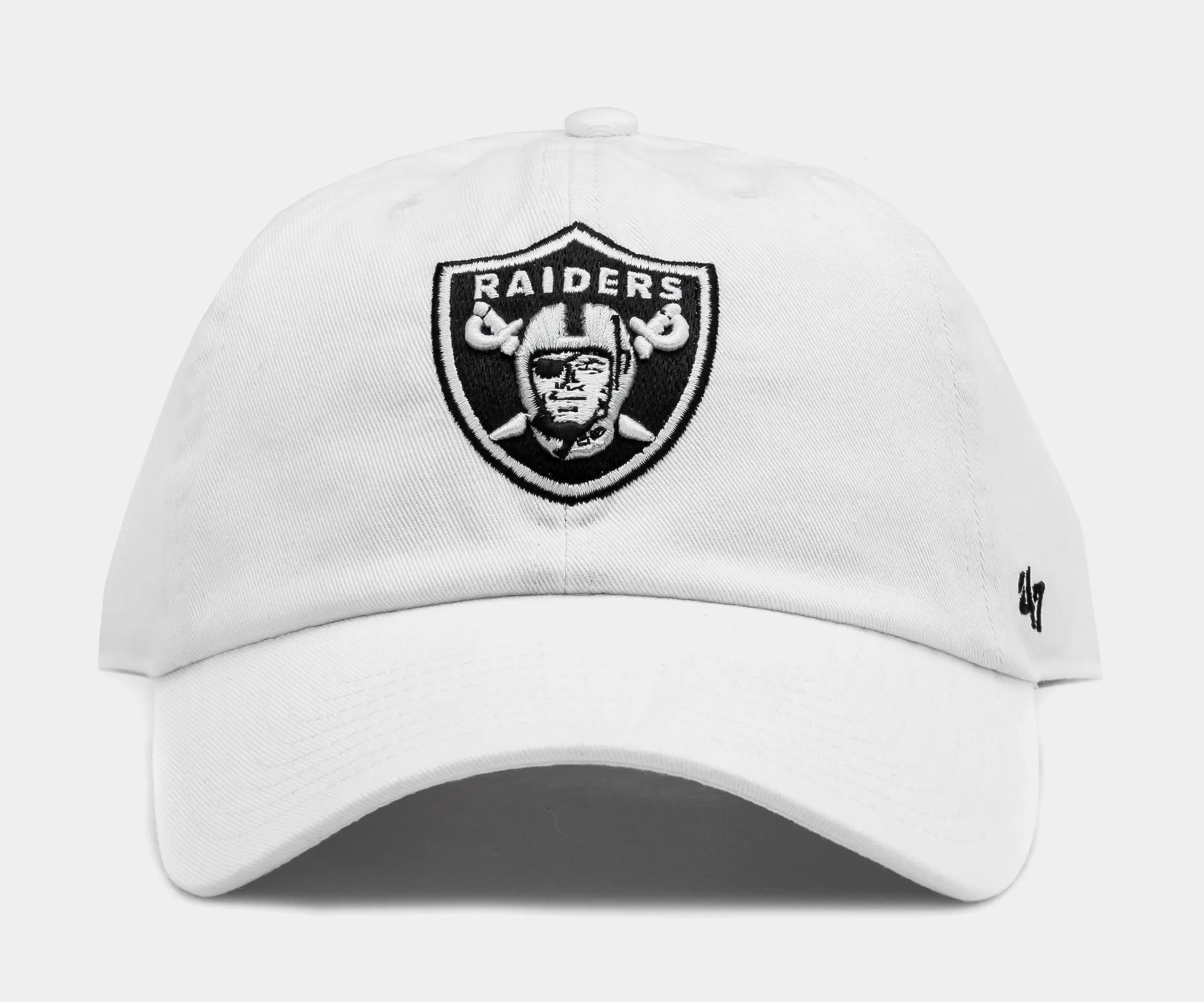 Las Vegas Raiders Clean Up White Men's Hat