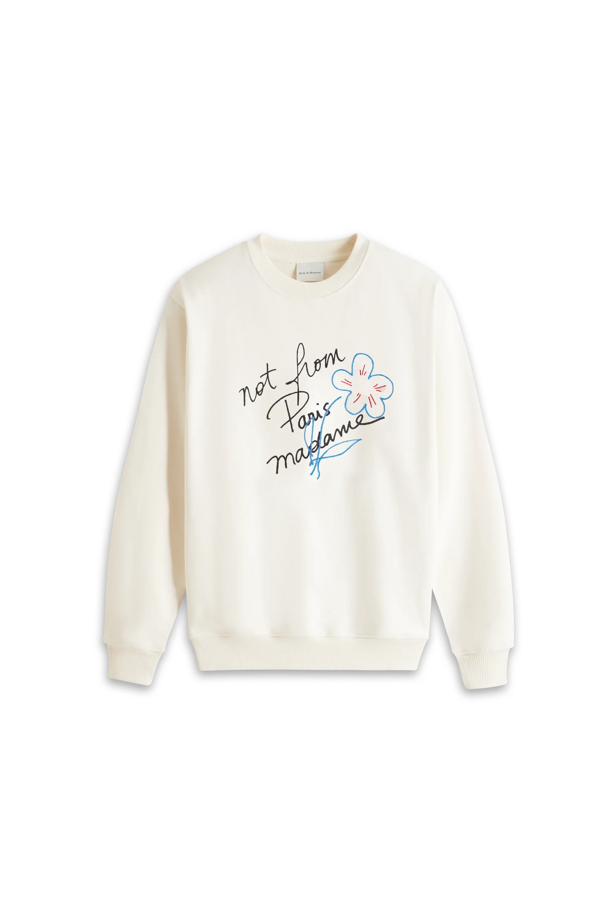 Le Sweatshirt Slogan Esquisse