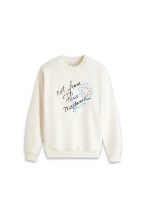 Le Sweatshirt Slogan Esquisse