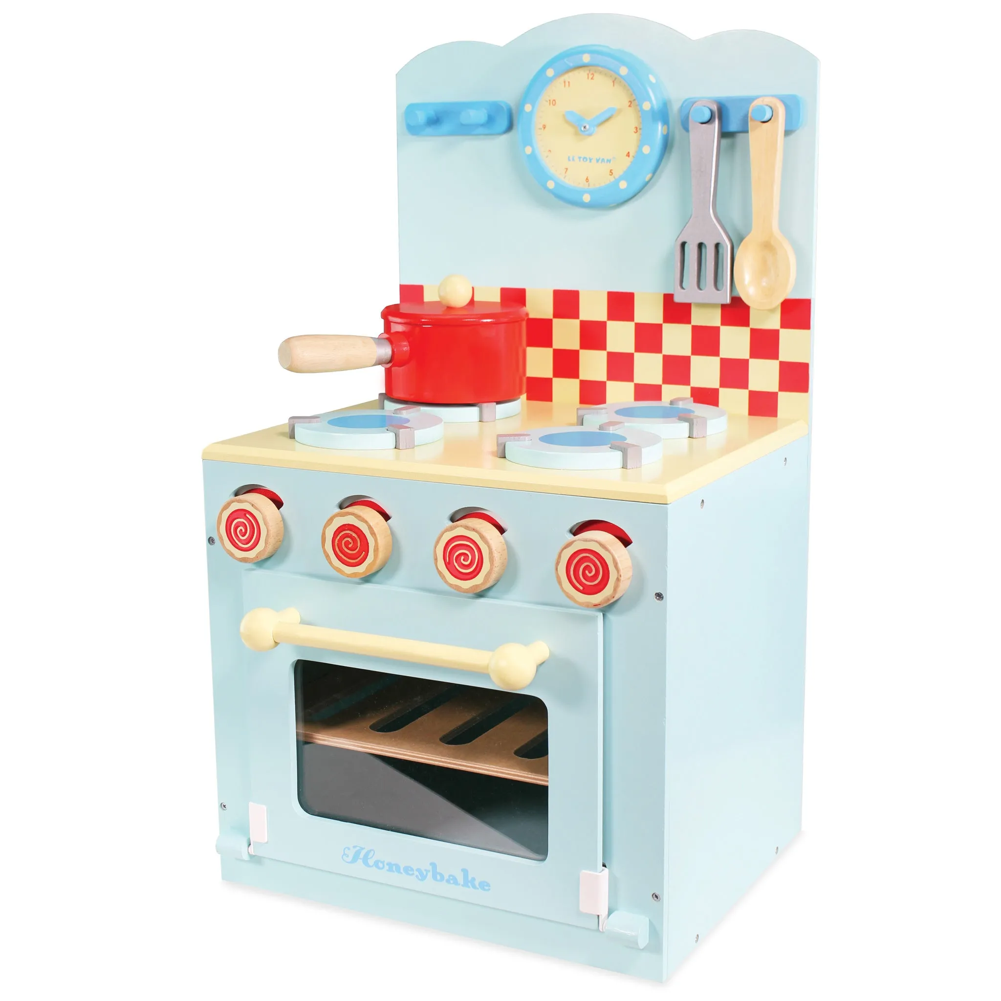 Le Toy Van Oven And Hob Set Blue