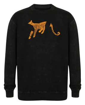 Leopard sweatshirt, unisex