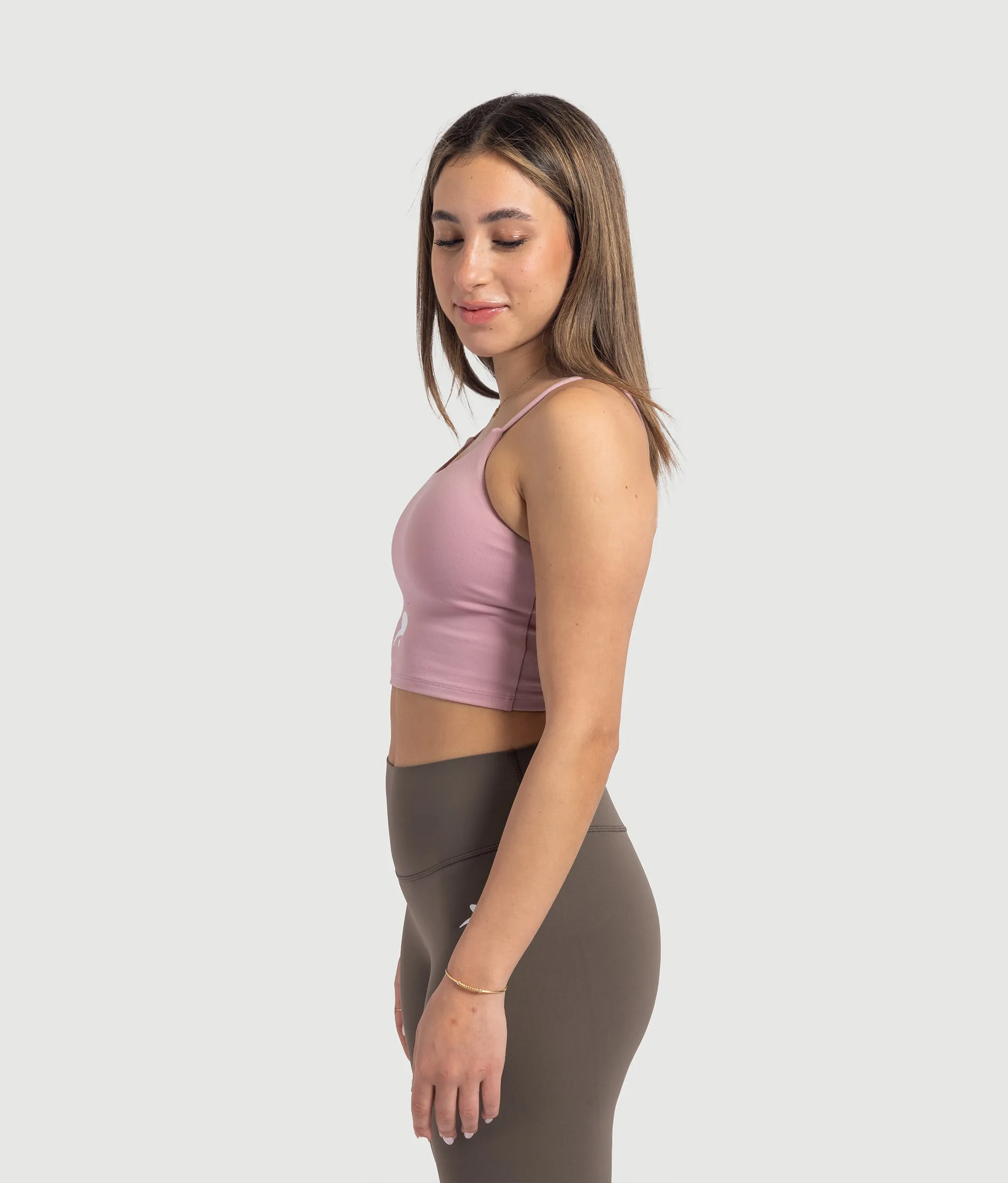 Level UP Bra Top - Pastel Pink