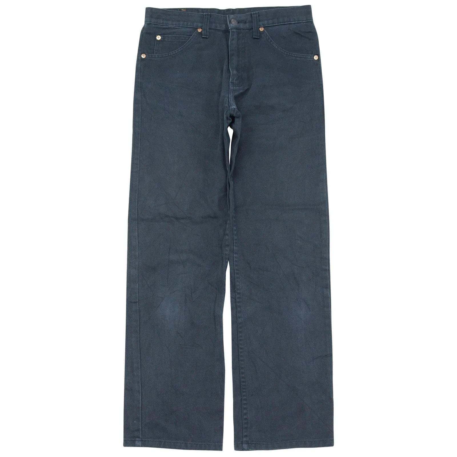 Levi's 607 Black Washed Work Trousers