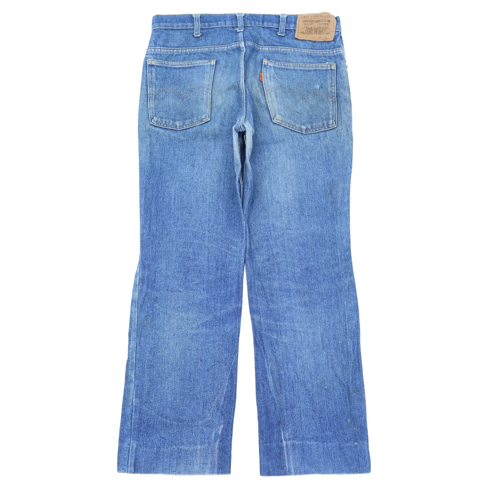 Levi's 630 Orange Tab Blue Jeans