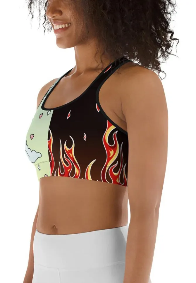 Lil Angel & Lil Devil Sports Bra