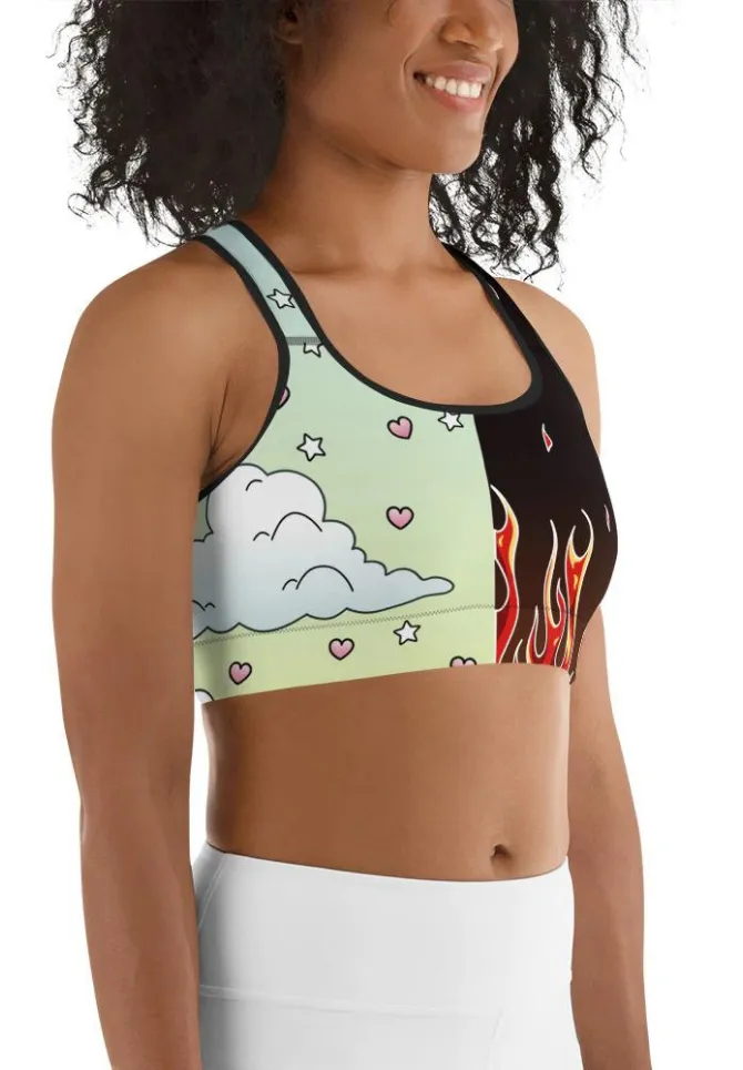 Lil Angel & Lil Devil Sports Bra