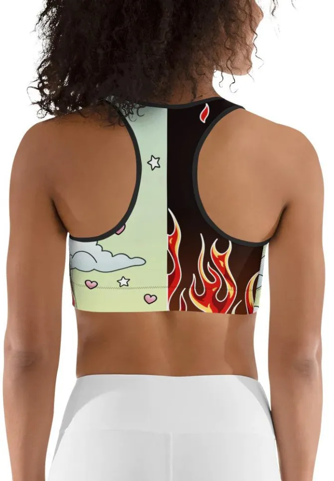 Lil Angel & Lil Devil Sports Bra