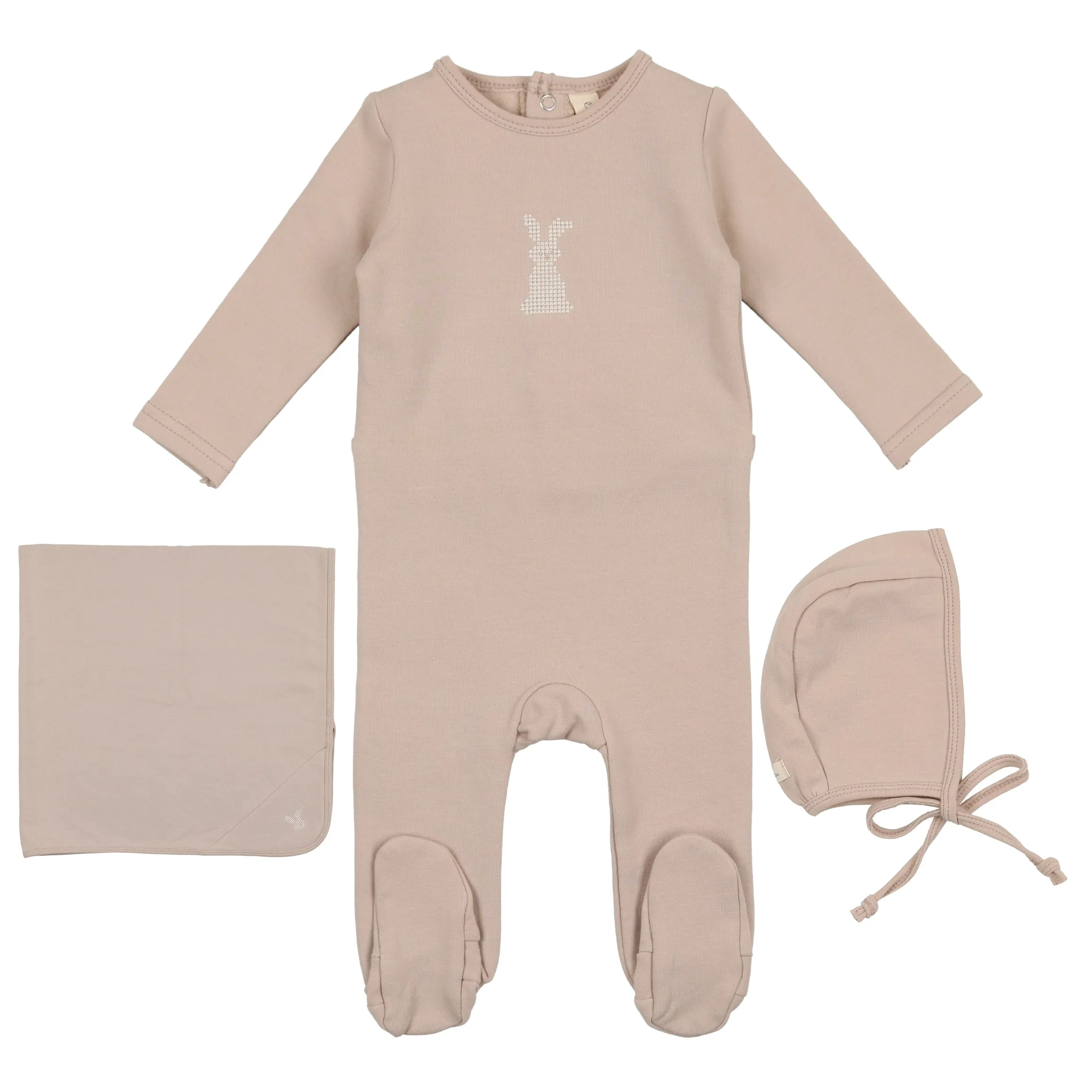 Lilette by Lil Legs Sand Bunny Layette Set