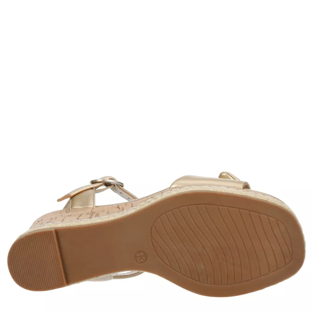 LIMELIGHT  GIRLS LITTLE-BIG KID CARLA WEGDE SANDAL