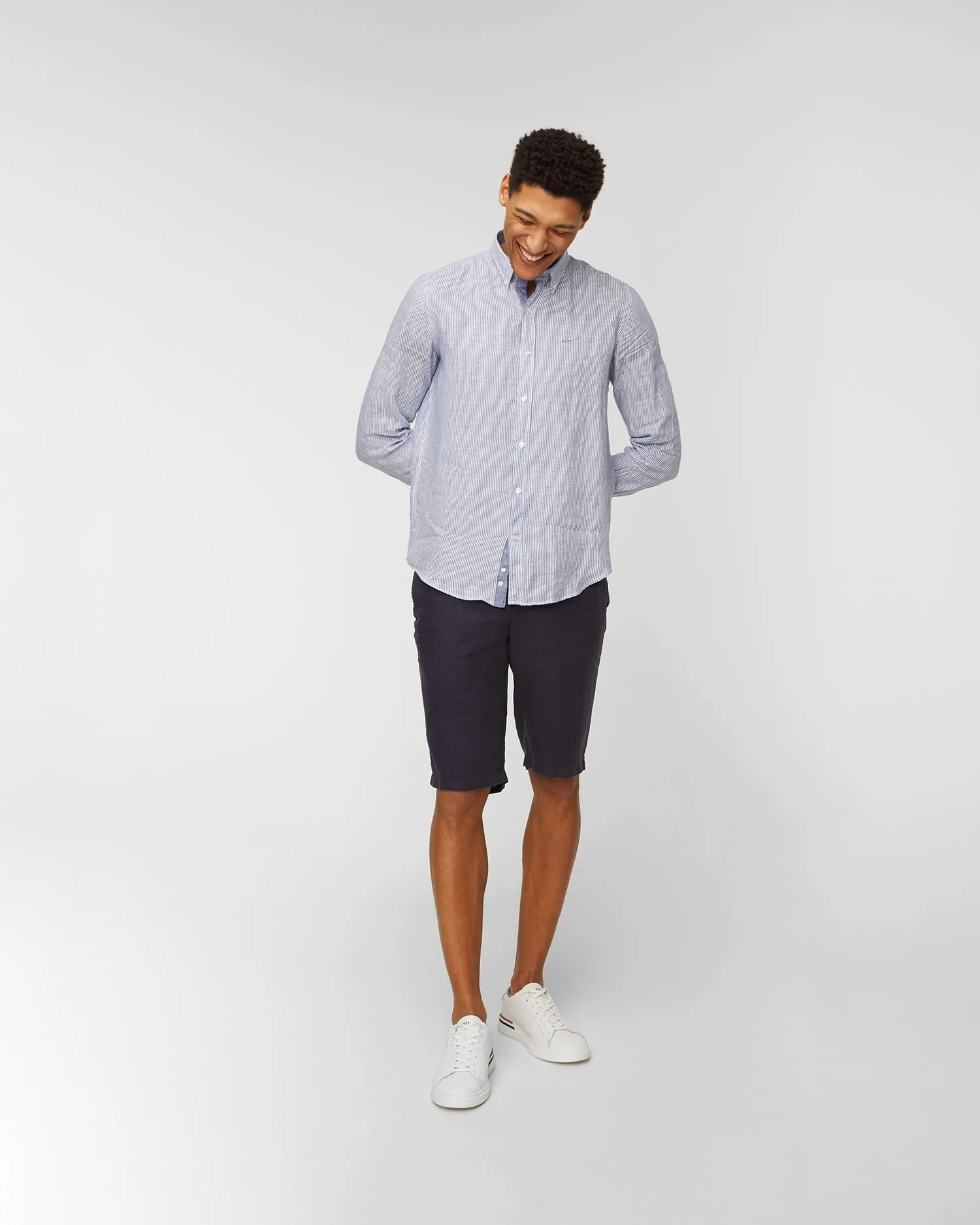 Linen shirt Paul&Shark 23413106J-107