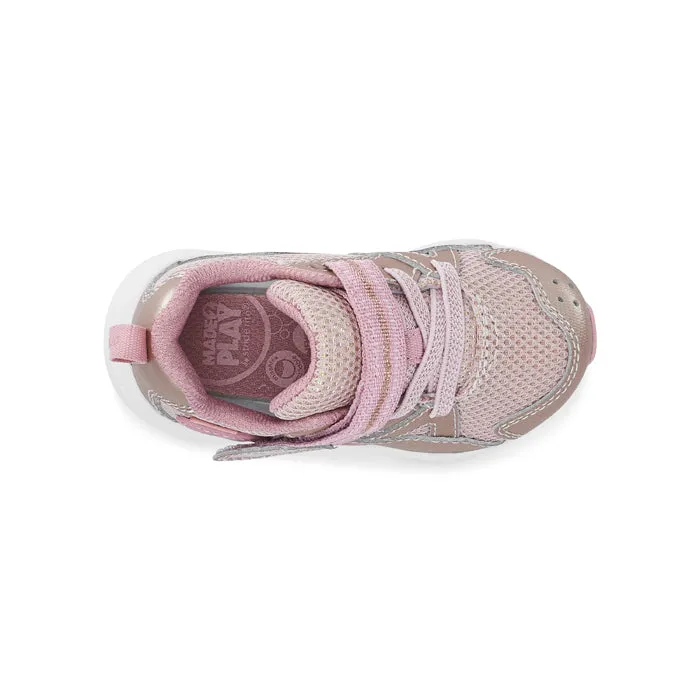 Little Girl Stride Rite M2P Journey 2 Adapt in Rose Gold