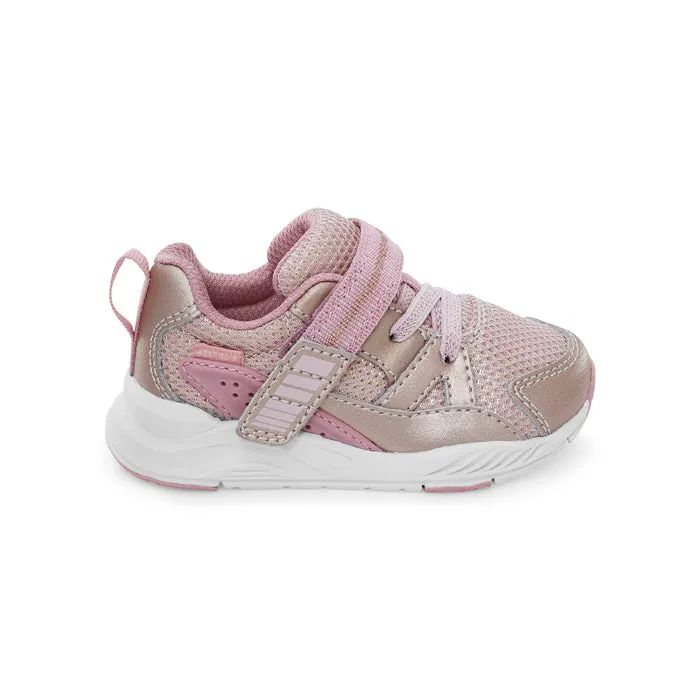 Little Girl Stride Rite M2P Journey 2 Adapt in Rose Gold