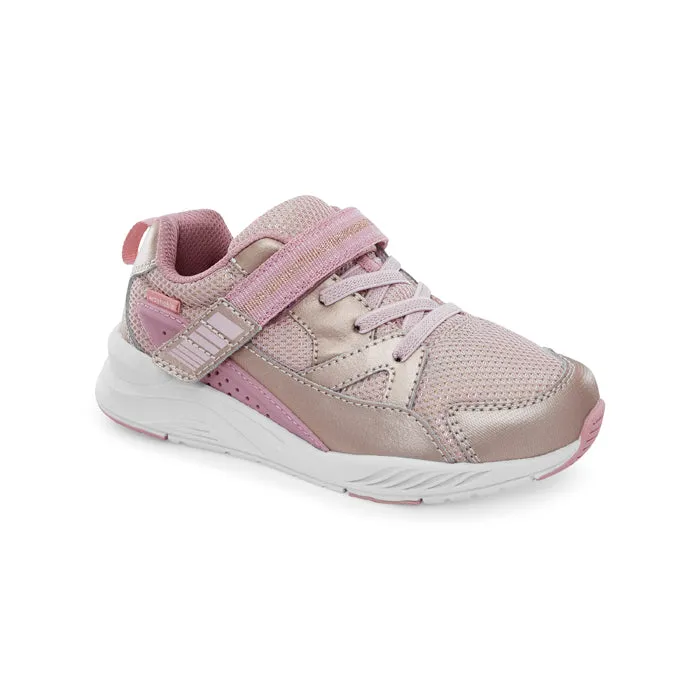 Little Girl Stride Rite M2P Journey 2 Adapt in Rose Gold