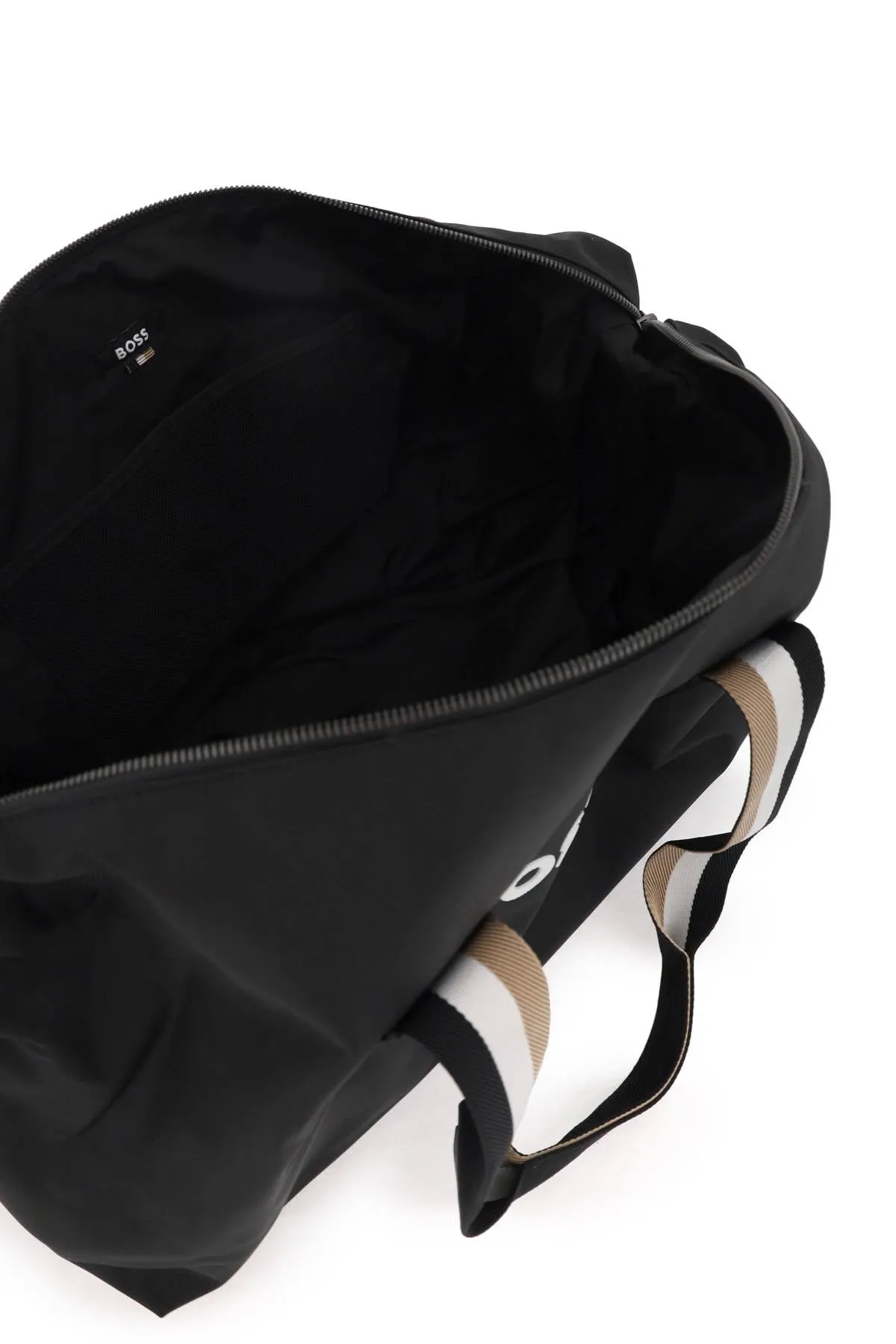 Rubberized Logo Duffle Bag