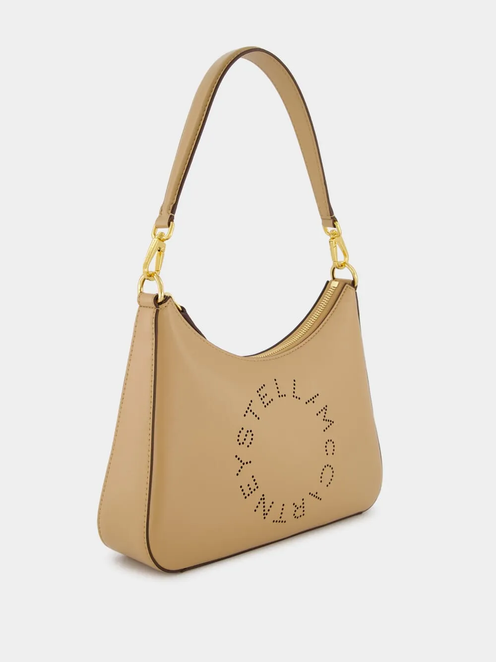 Logo Embellished Small Shoulder Bag