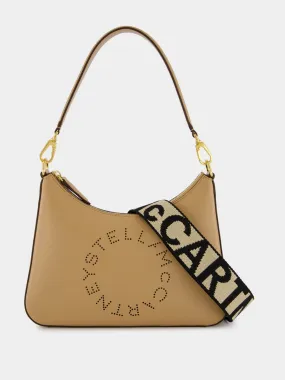 Logo Embellished Small Shoulder Bag