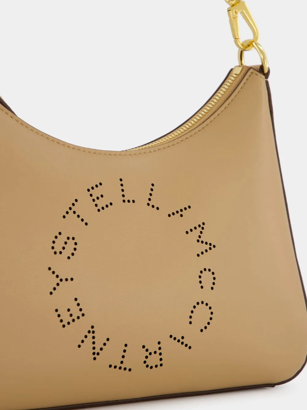 Logo Embellished Small Shoulder Bag