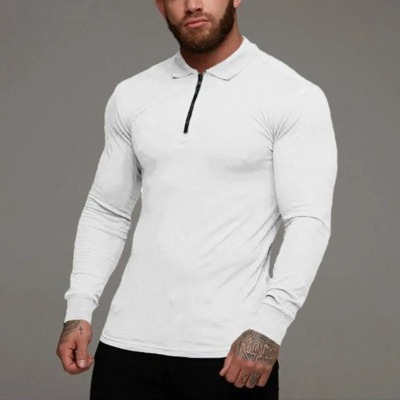 Long Sleeve Polo Top