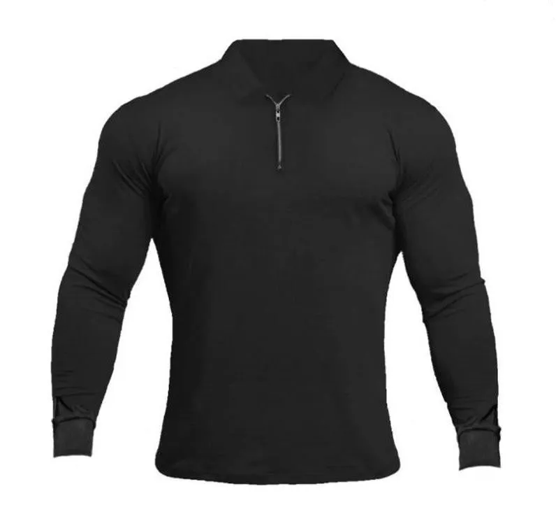 Long Sleeve Polo Top