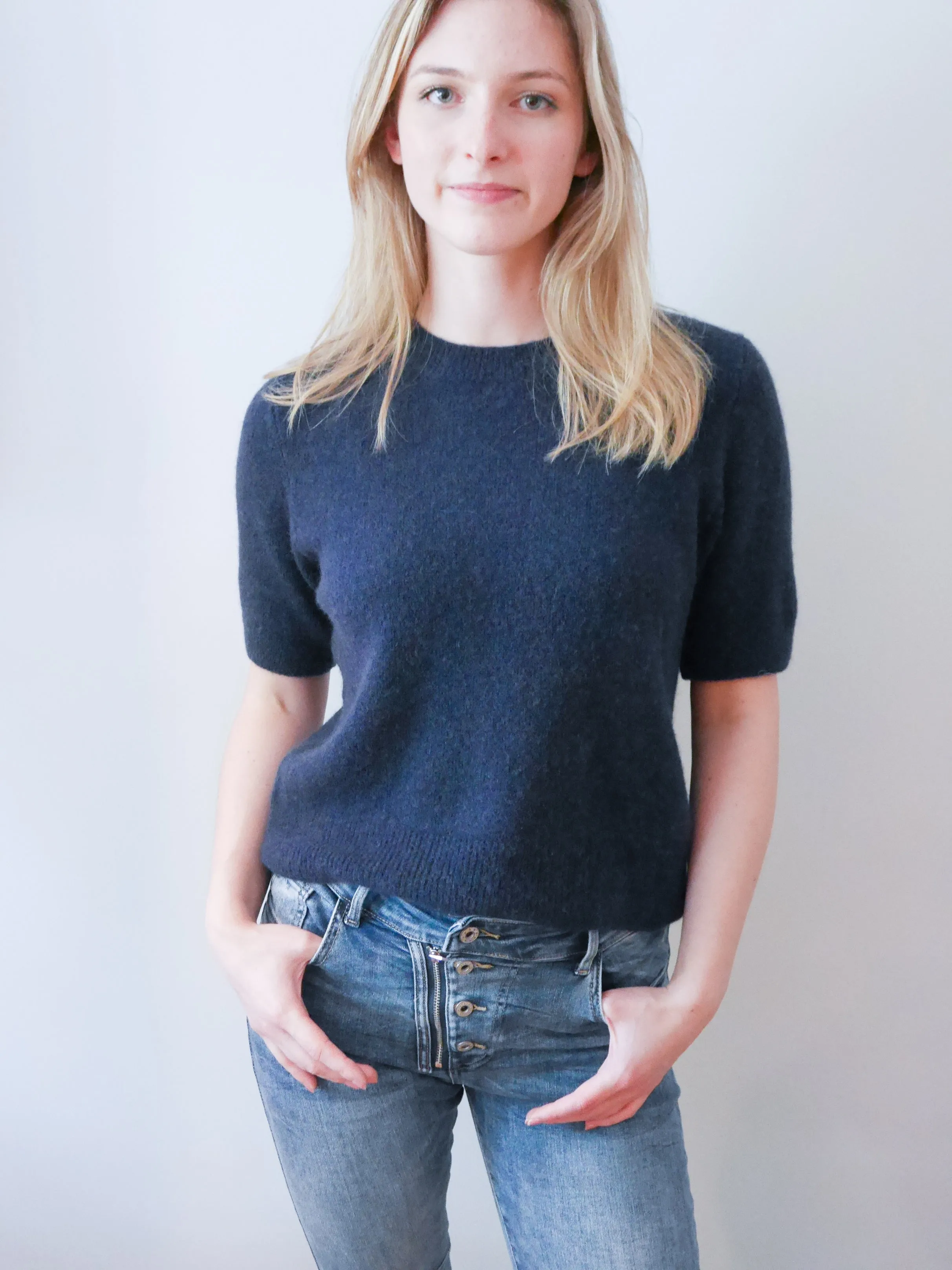 Lucy Knit Navy